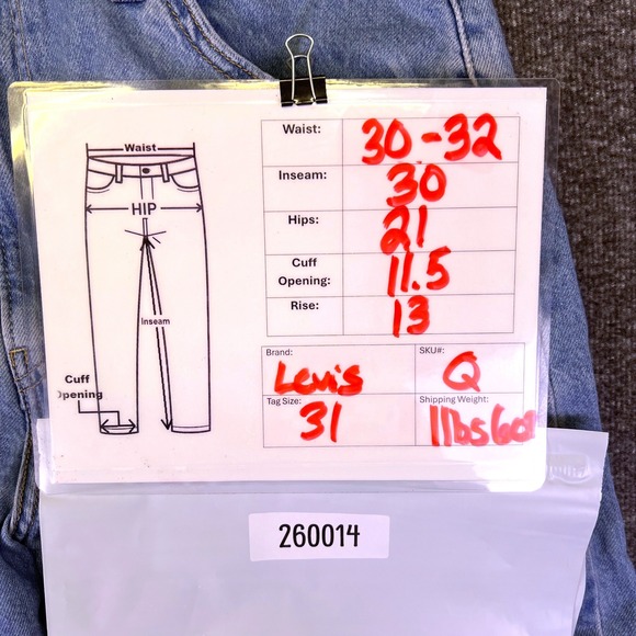 Levis Jeans Womens 31 Light Blue Cinch Baggy Wide Leg High Rise Denim Skater Y2K - Picture 3 of 16